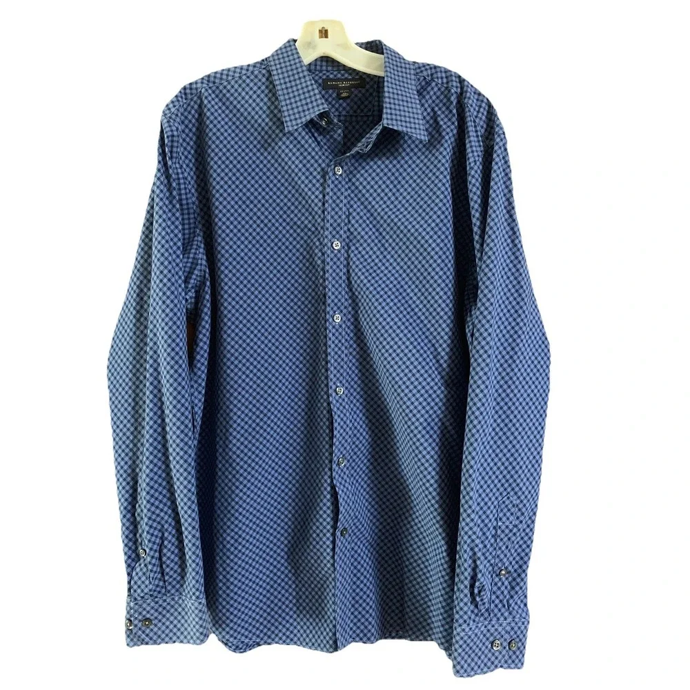Banana Republic Men Blue button up shirt Slim Fit XL